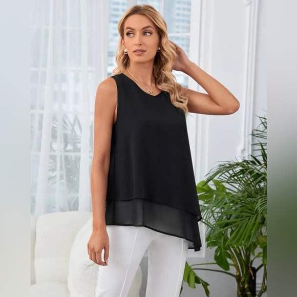 Tops - Asymmetrical Tank Top